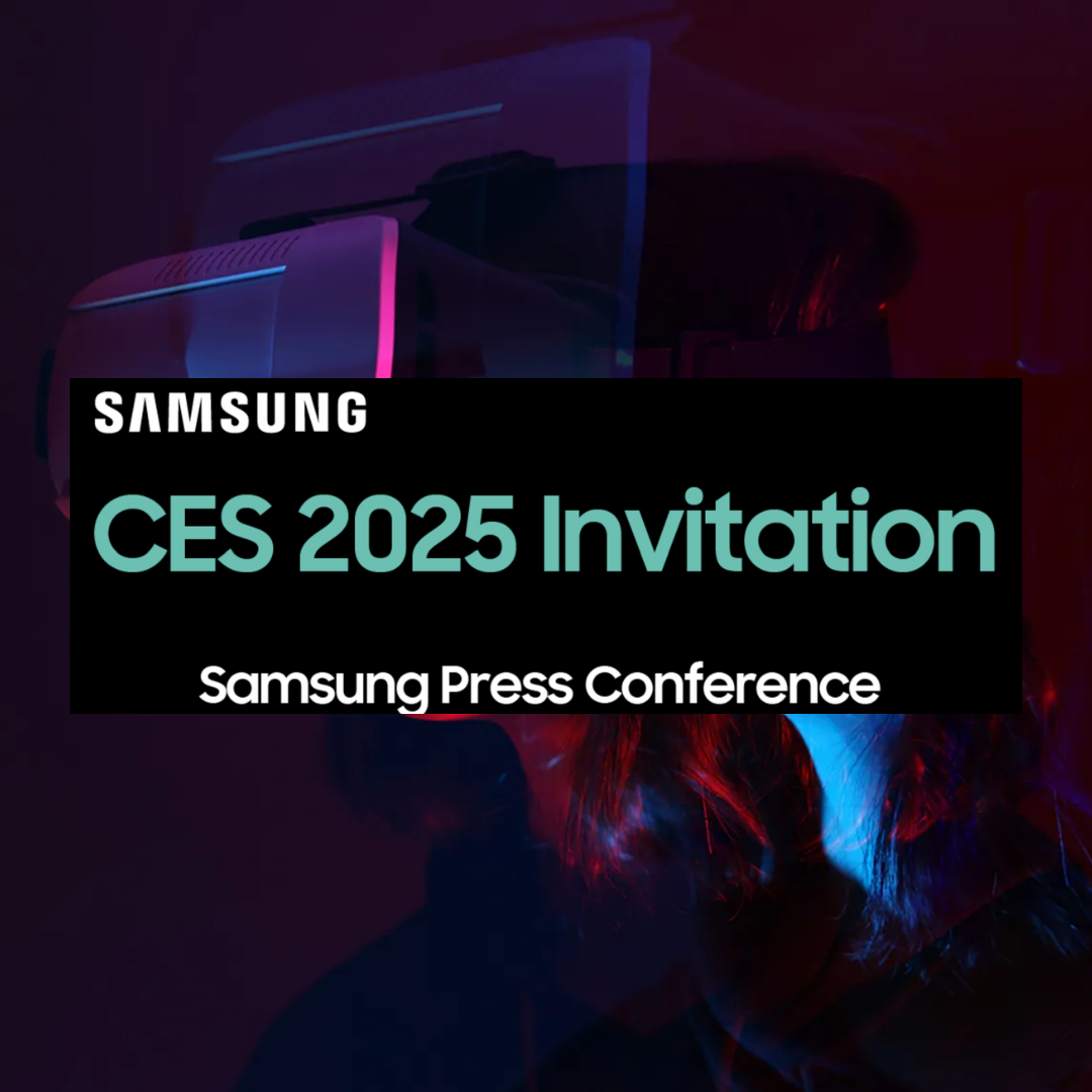 Samsung Press Conference at CES 2025 ‘AI for All: Everyday, Everywhere’