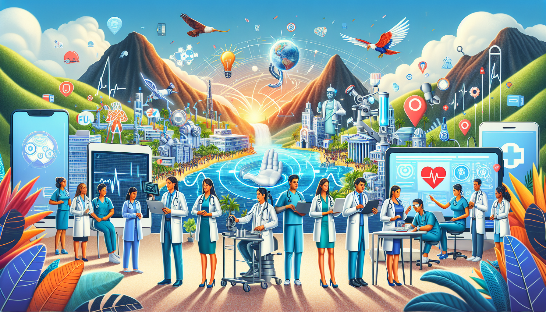 헬스케어의 변혁: 라틴 아메리카 및 카리브해 지역에서의 AI와 디지털 혁신의 역할 (Transforming Healthcare: The Role of AI and Digital Innovations in Latin America and the Caribbean)