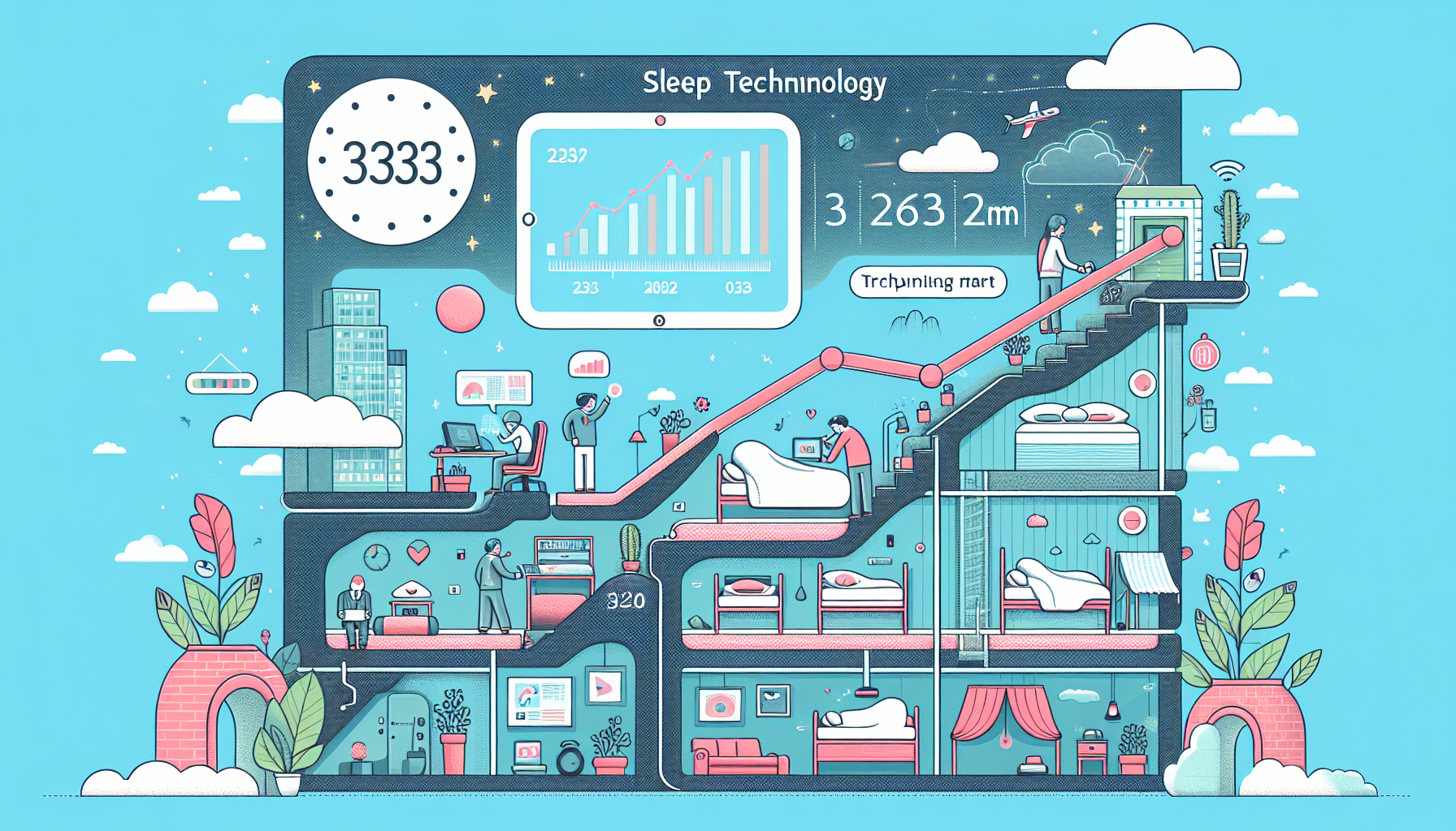 수면 기술 급증: 2033년까지 시장 규모 3배 성장 전망 (Sleep Tech Surge: Market Set to Triple by 2033)
