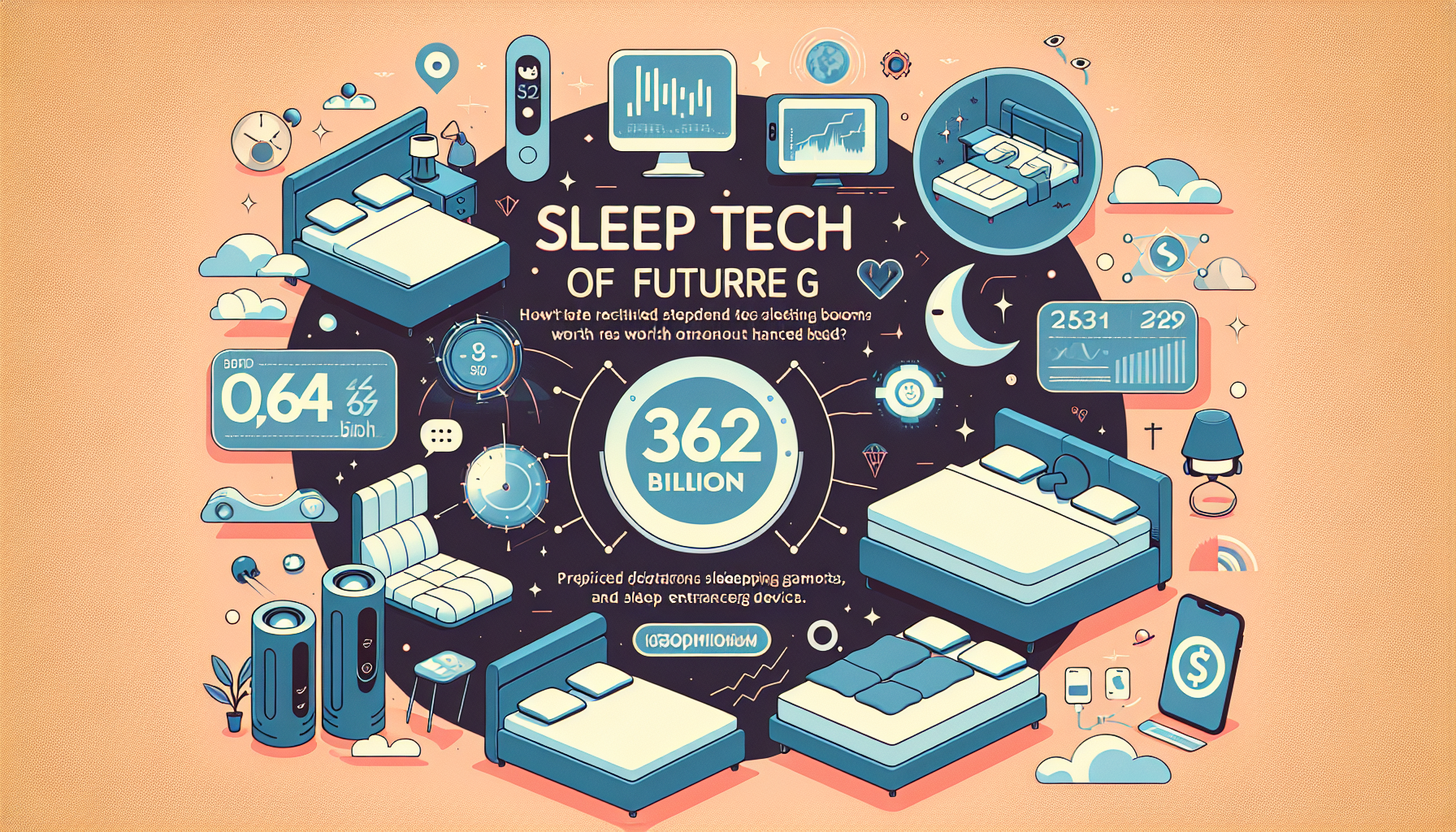 수면의 미래: 2033년까지 640억 달러 규모의 수면 기술 붐 탐구 (The Future of Sleep: Exploring the $64 Billion Sleep Tech Boom by 2033)