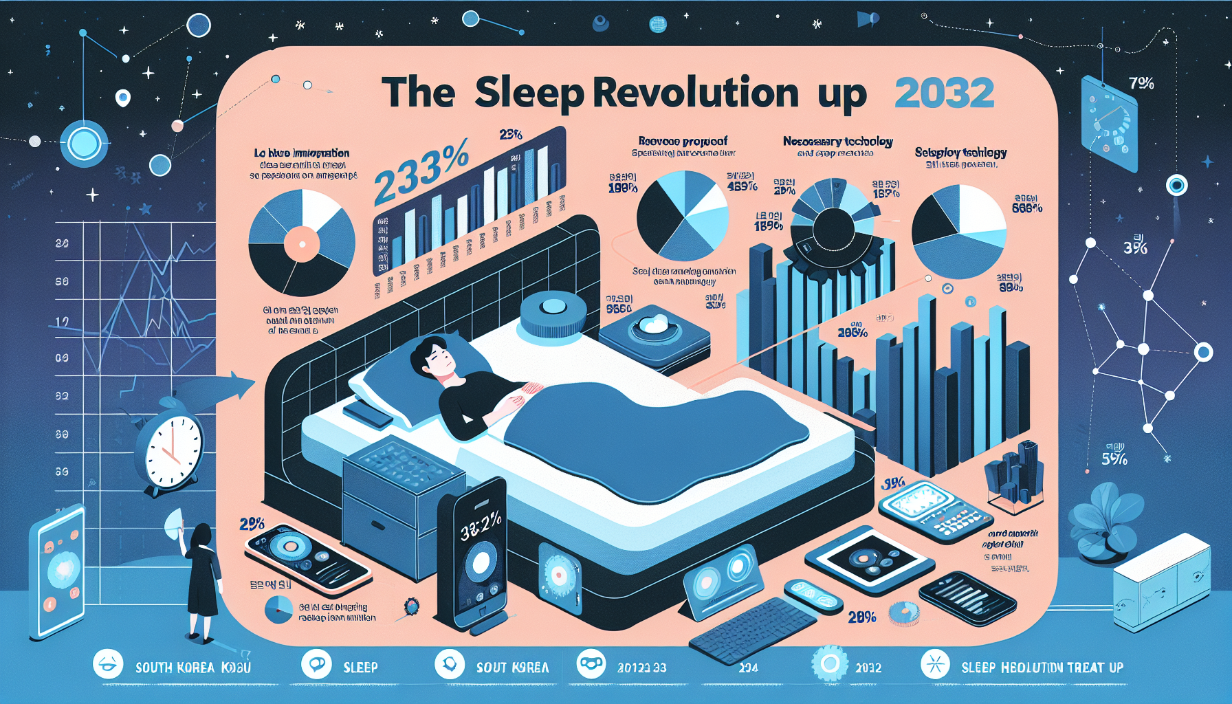 한국의 수면 혁명: 2032년을 향한 시장 인사이트 및 성장 전망 (South Korea's Sleep Revolution: Market Insights and Growth Projections to 2032)