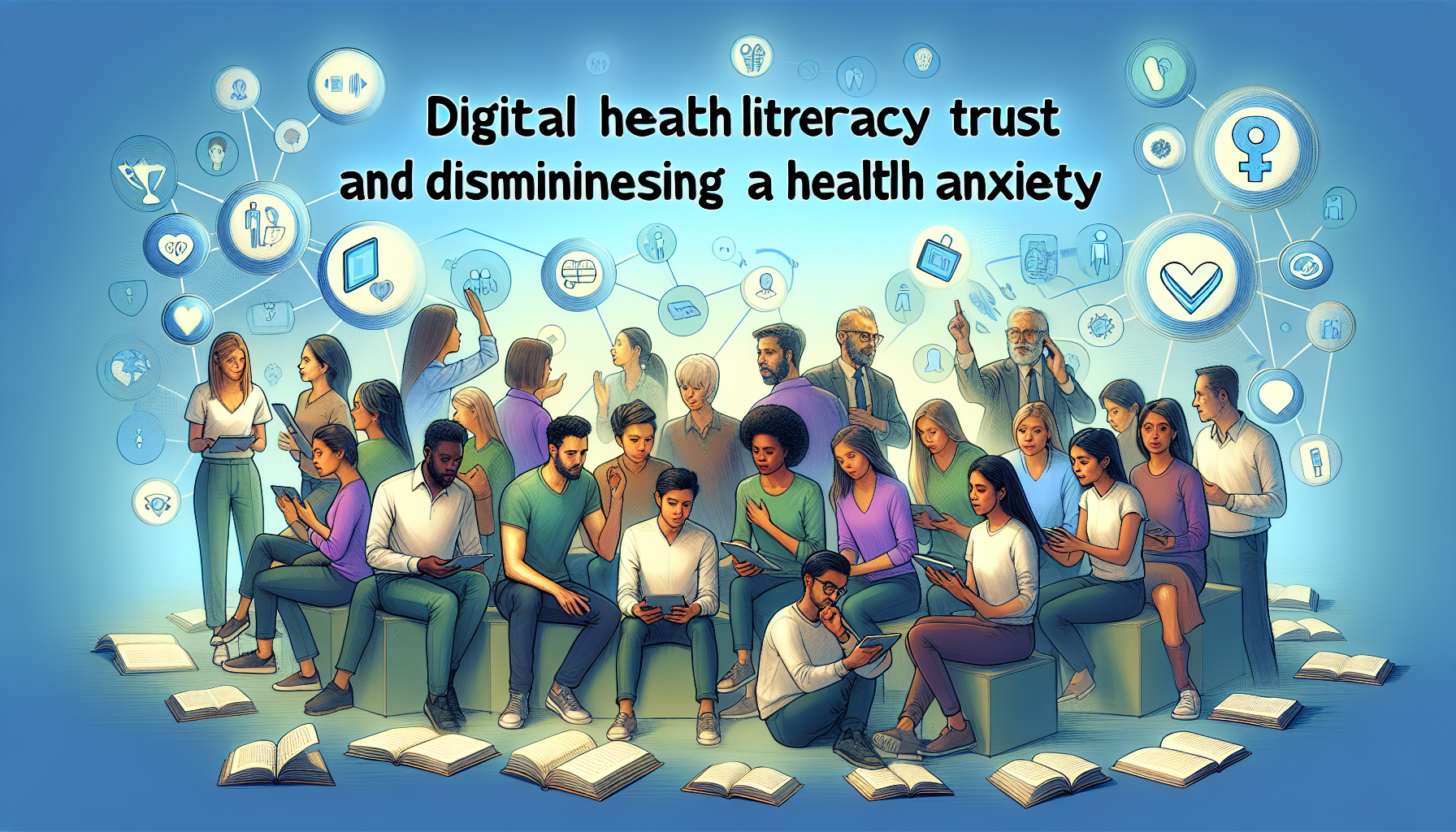 디지털 건강 문해력과 신뢰: 미래의 건강 전문가들의 건강 불안을 줄이기 위해 (Digital Health Literacy and Trust: Reducing Health Anxiety in Future Health Professionals)