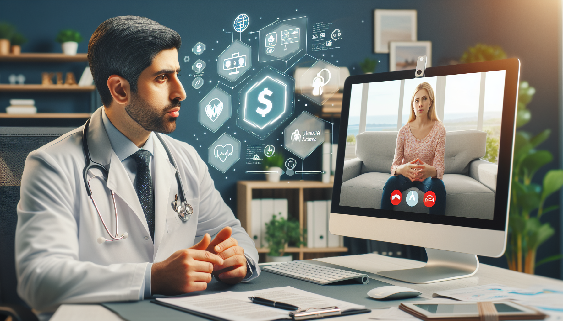 원격의료: 접근 가능하고 저렴한 의료 혁신 (Telehealth: Revolutionizing Accessible and Affordable Healthcare)