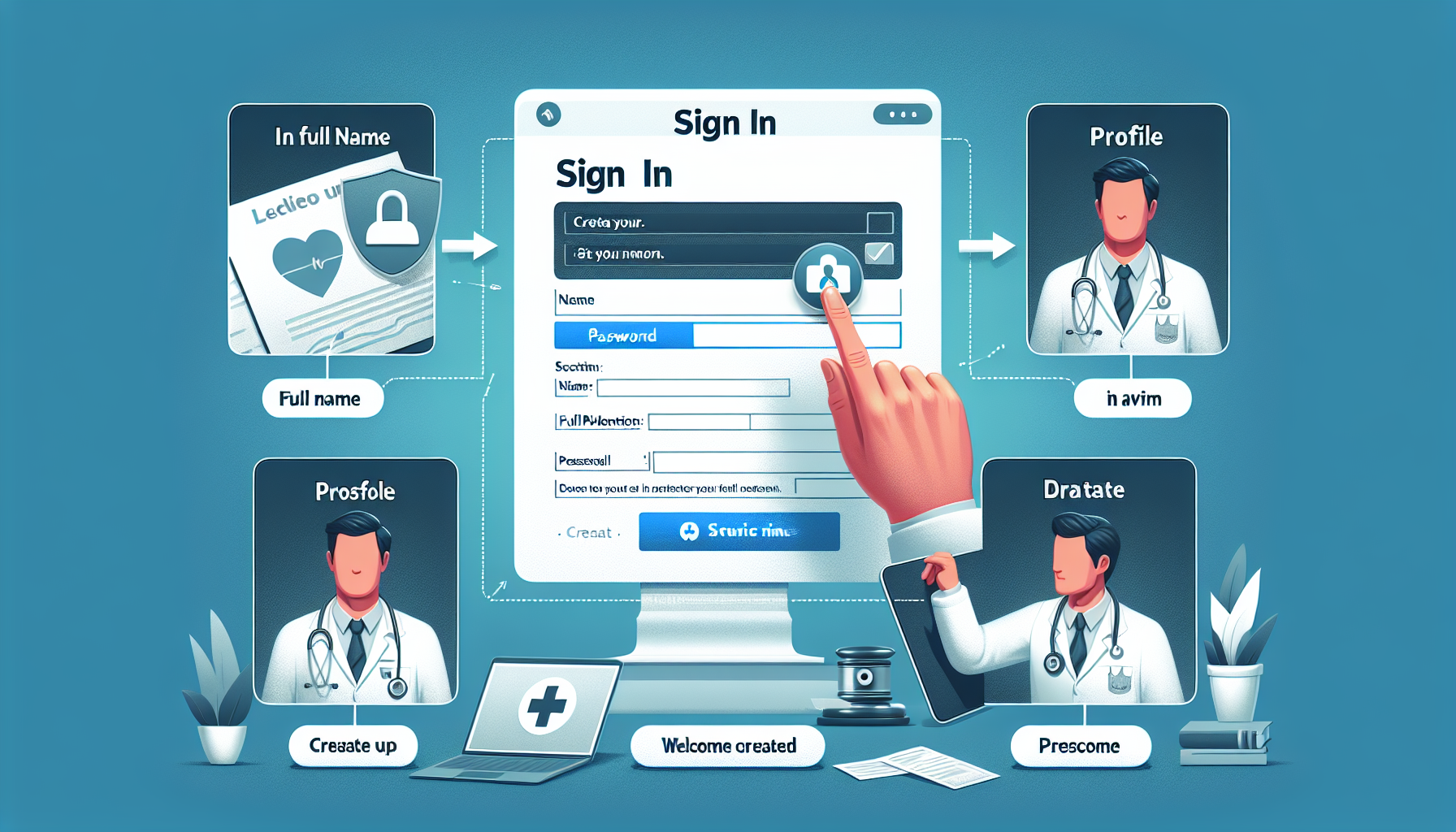 큐어스 탐색: 로그인 및 의료 계정 생성 단계별 가이드 (Navigating Cureus: A Step-by-Step Guide to Signing In and Creating Your Medical Account)